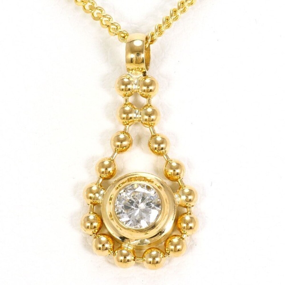 VINTAGE 18k Gold Diamond Necklace
